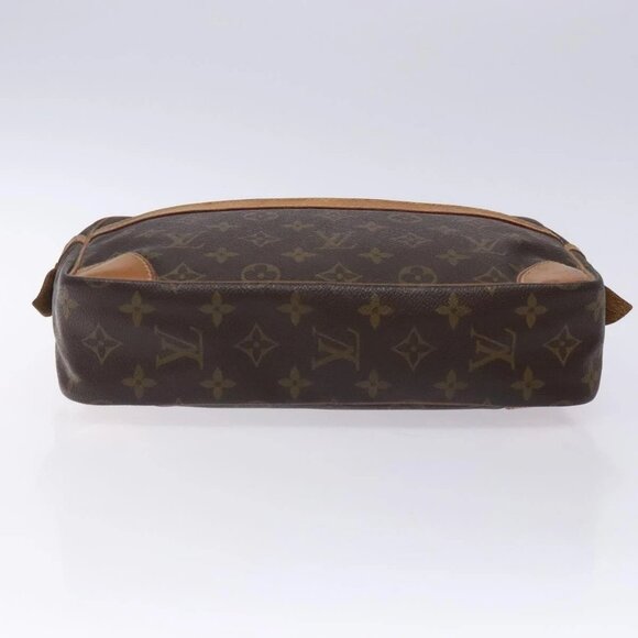 LOUIS VUITTON Monogram Compiegne 28 Clutch Bag M51845 LV Auth 132051 - Picture 6 of 16